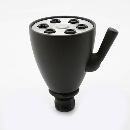 Thrifco Plumbing 6 Jet Shwr Head Oil Rubbed Bronze 4405885